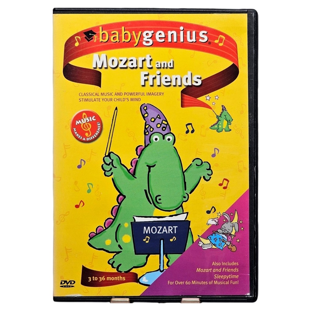 Baby Genius Mozart and Friends‎ DVD 64569 Kids Classical Music Educational Film